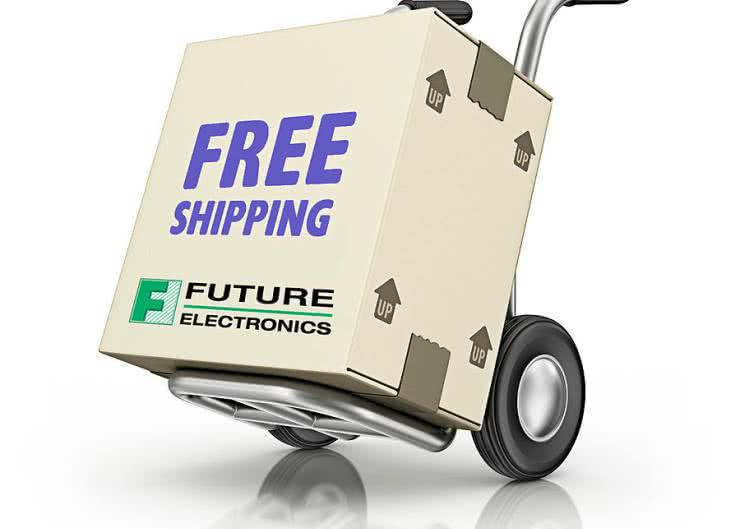 Future Electronics zapewnia bezpłatną wysyłkę 