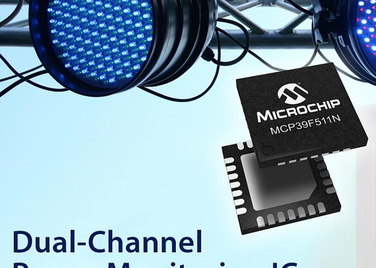 MCP39F511N - 2-kanałowy układ monitorowania poboru prądu