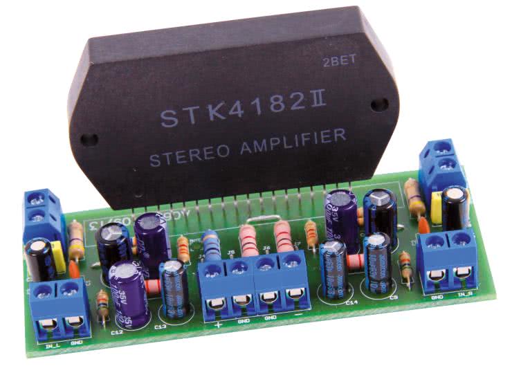 Wzmacniacz mocy 2×45 W z STK4182