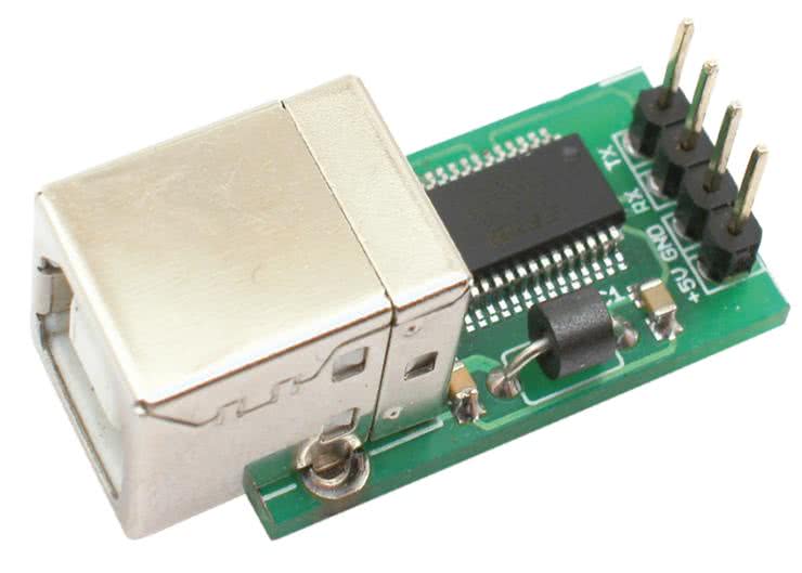 Miniaturowy konwerter USB/UART