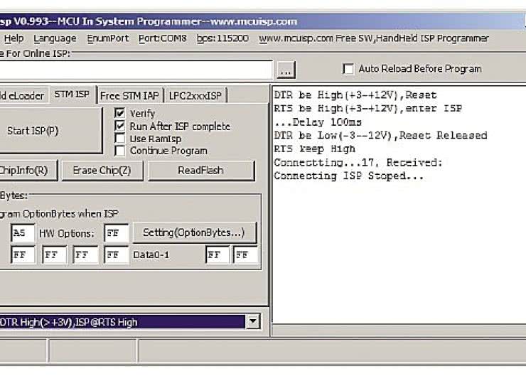 MCUISP. Alternatywny Flash loader dla mikrokontrolerów STM32