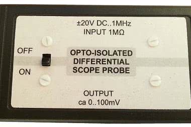 Różnicowa sonda pomiarowa z izolacją galwaniczną