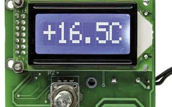 Zegar z termometrem. Przykład aplikacji we FlowCode