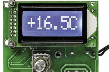 Zegar z termometrem. Przykład aplikacji we FlowCode