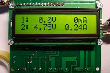 Podwójny woltomierz i amperomierz