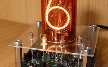 Zegar Nixie z jedną lampą