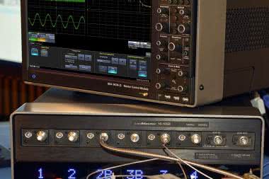 Pierwszy na rynku oscyloskop czasu rzeczywistego o paśmie 100 GHz