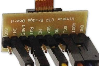 Płytki przejściowe Unisystemu do paneli pojemnościowych AMT i Winstara