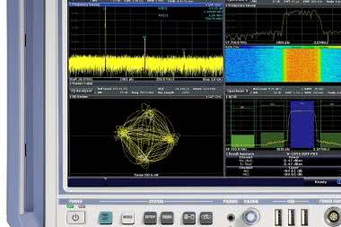 Analizator widma o paśmie 67 GHz do analizy sygnałów szerokopasmowych i impulsowych