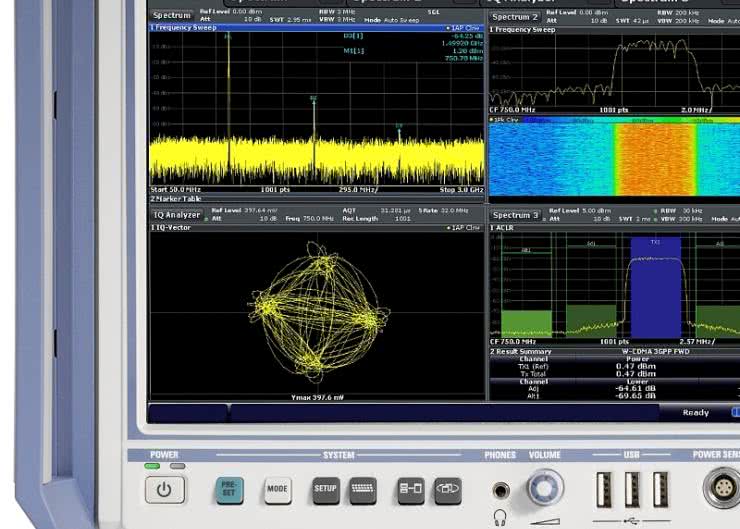 Analizator widma o paśmie 67 GHz do analizy sygnałów szerokopasmowych i impulsowych