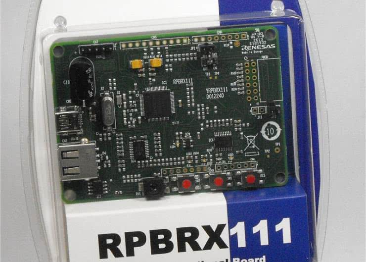 Zestaw ewaluacyjny dla mikrokontrolerów RX111 z funkcją monitorowania poboru mocy
