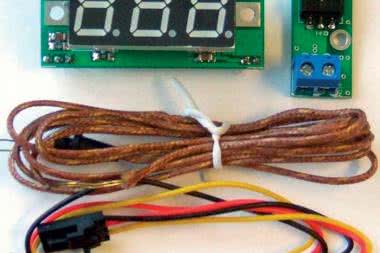 Thermo_K - wskaźnik temperatury z termoparą