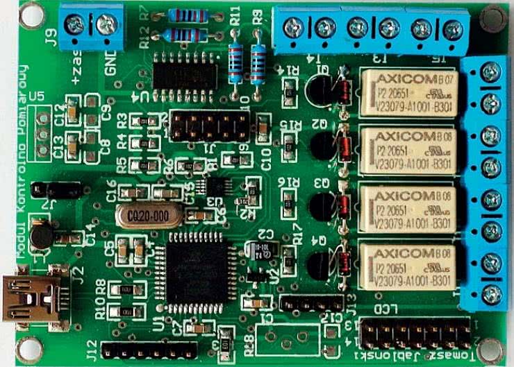 MKP - moduł kontrolno-pomiarowy z interfejsem USB