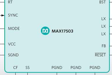 Miniaturowy konwerter DC-DC step-down o prądzie wyjściowym 2,5 A