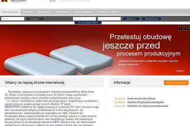 Maszczyk wykonuje prototypy obudów