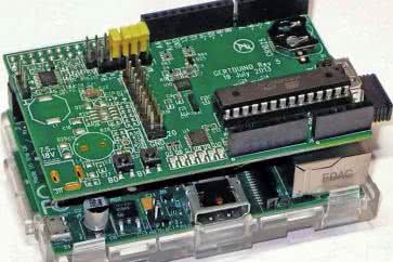 RaspbPI GertDuino Board. Połączenie Arduino oraz Raspberry Pi