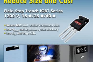 Szybkie tranzystory Field Stop Trench IGBT o parametrach znamionowych 1200 V/15, 25 i 40 A