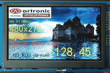 Wyświetlacz z systemem plików