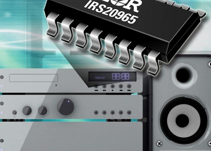 Sterownik stopnia wyjściowego wzmacniaczy audio klasy D o mocy do 500 W