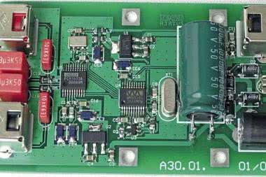 Przetwornik A/C audio z układem PCM1803