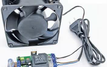 Regulator wentylatora z silnikiem klatkowym