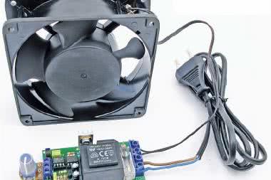 Regulator wentylatora z silnikiem klatkowym