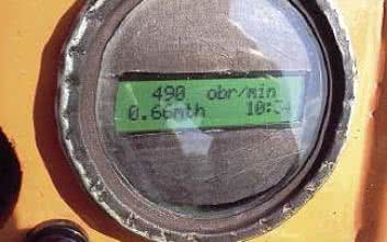 Obrotomierz elektroniczny do ciągnika rolniczego