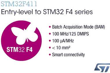STM32 Dynamic Efficiency Line = wydajność + energooszczędność z rdzeniem Cortex-M4F
