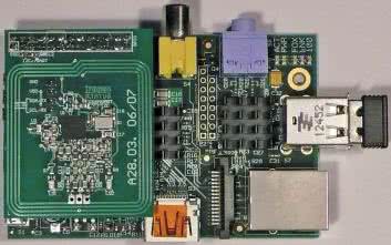 RaspbPI_NFC - płytka czytnika RFID dla Raspberry Pi i nie tylko