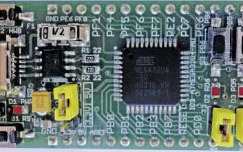 ATmega32U4-DIPMOD. "Breakout board" dla mikrokontrolerów AVR ATmega16U4/32U4