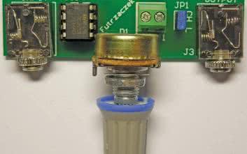 Przedwzmacniacz do mikrofonu piezoelektrycznego