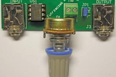 Przedwzmacniacz do mikrofonu piezoelektrycznego