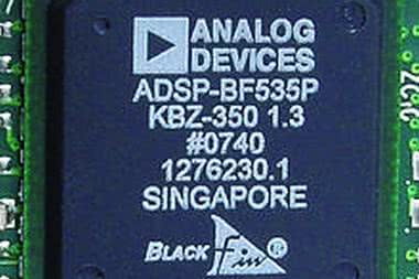 Alfine promowało procesory Blackfin