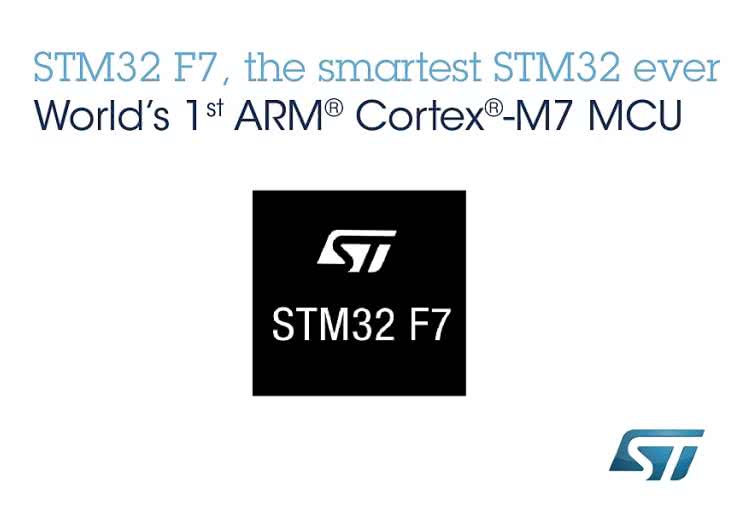 STM32F7: pierwsze mikrokontrolery z rdzeniem Cortex-M7