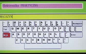 Wyświetlacze graficzne DWIN. Klawiatura alfanumeryczna. cz. 2