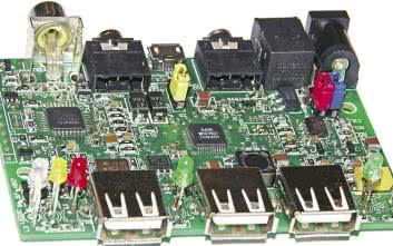 HUB USB + USB Audio DAC