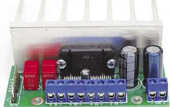 PAmp_TDA7388. Wzmacniacz mocy audio 4×20 W/4 &Omega;