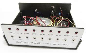 Zasilacz do efektów gitarowych