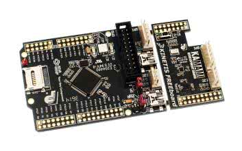 Zestaw startowy z mikrokontrolerem z rodziny Freescale KINETIS L (Cortex-M0+) i sensorami MEMS 7DoF - ROZDANE