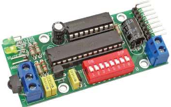 AVT390v2 - 8-kanałowy przełącznik sterowany dowolnym pilotem