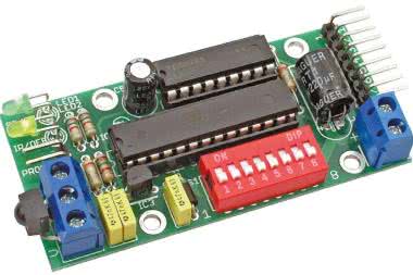 AVT390v2 - 8-kanałowy przełącznik sterowany dowolnym pilotem
