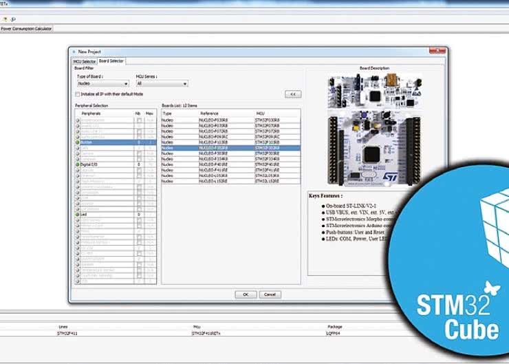 STM32CubeMX: graficzny konfigurator aplikacji dla STM32