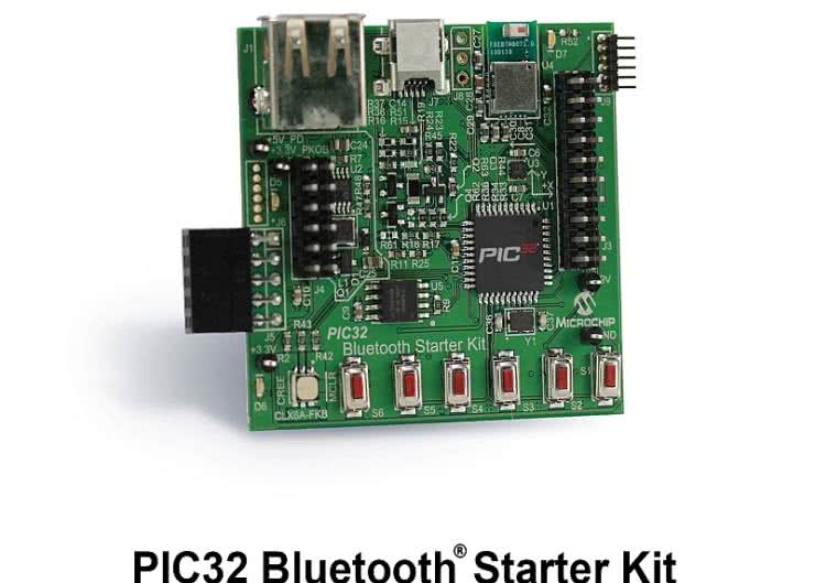 Nowy zestaw startowy PIC32 Bluetooth Starter Kit