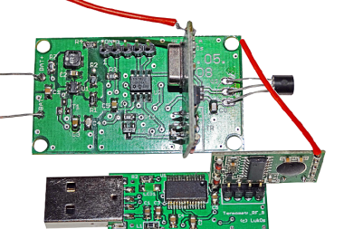 Termometr bezprzewodowy z interfejsem USB