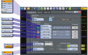Analizowanie protokołów szeregowych oscyloskopami Rohde&Schwarz  - SPI, I&sup2;C. cz. 2