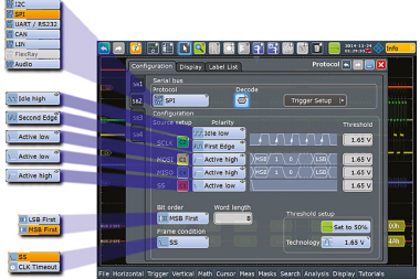 Analizowanie protokołów szeregowych oscyloskopami Rohde&Schwarz  - SPI, I&sup2;C. cz. 2