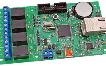 ARS3-ER - sterownik z serwerem Web. Możliwość załączania 4 wyjść oraz kontroli/wizualizacji poziomu na 4 wejściach. cz. 1