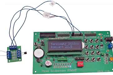 Połączenie DS18B20 z STM32. Projekt dla środowiska CooCox