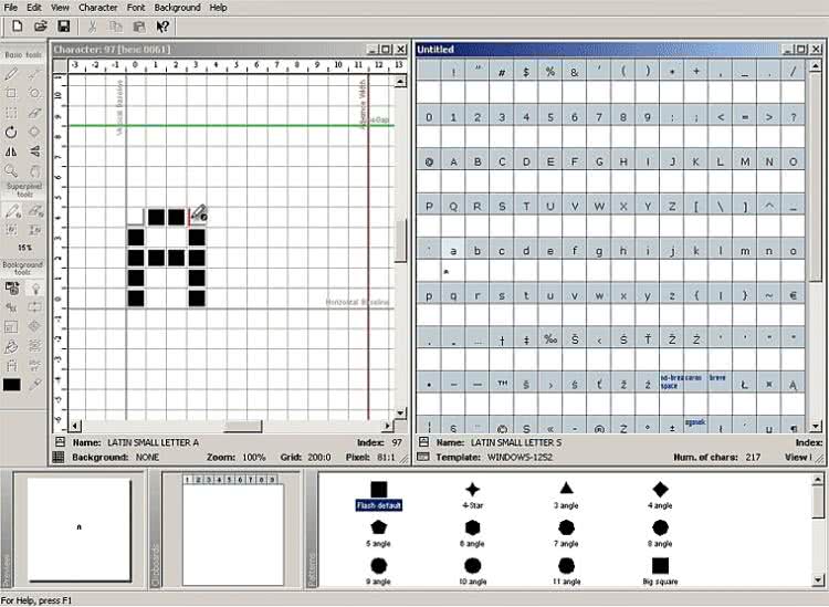 PixeLab - fabryka fontów. Projektowanie czcionek ekranowych w systemach ...