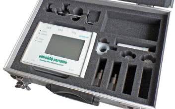 VibroDAQ Portable - wyważanie bez całkowania na stanowisku pracy
